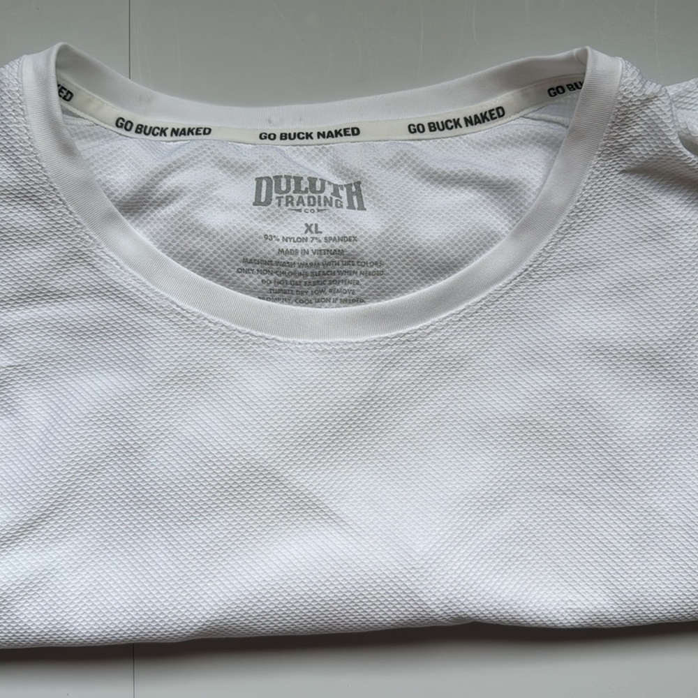 Duluth Trading Go Buck Naked T-shirt